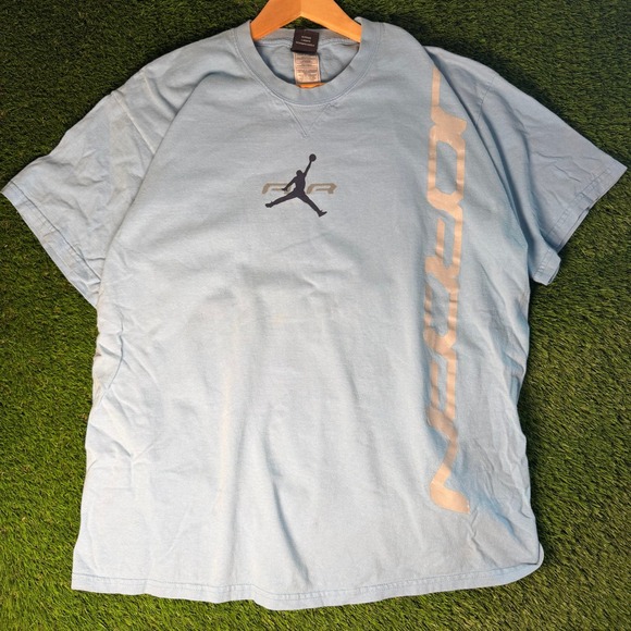 Jordan Brand Other - Jordan Brand University Blue Jumpman Air Graphic T-Shirt Mens Large Light Blue